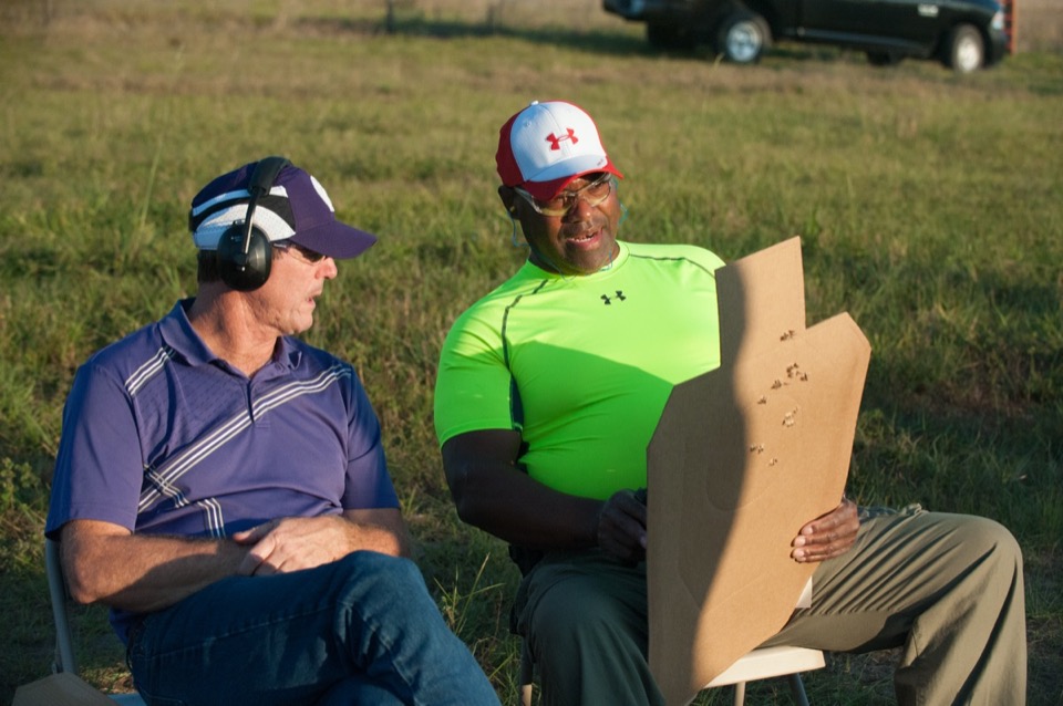 USS Academy outdoor range shooting practice