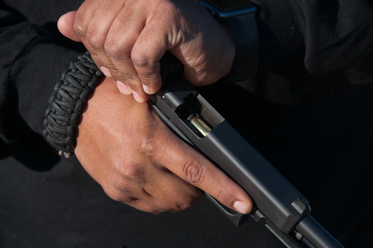 USS Academy range training