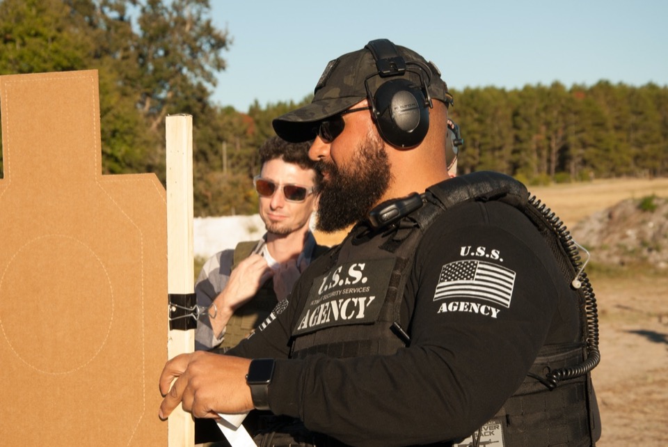 USS Academy outdoor ranch firearms training