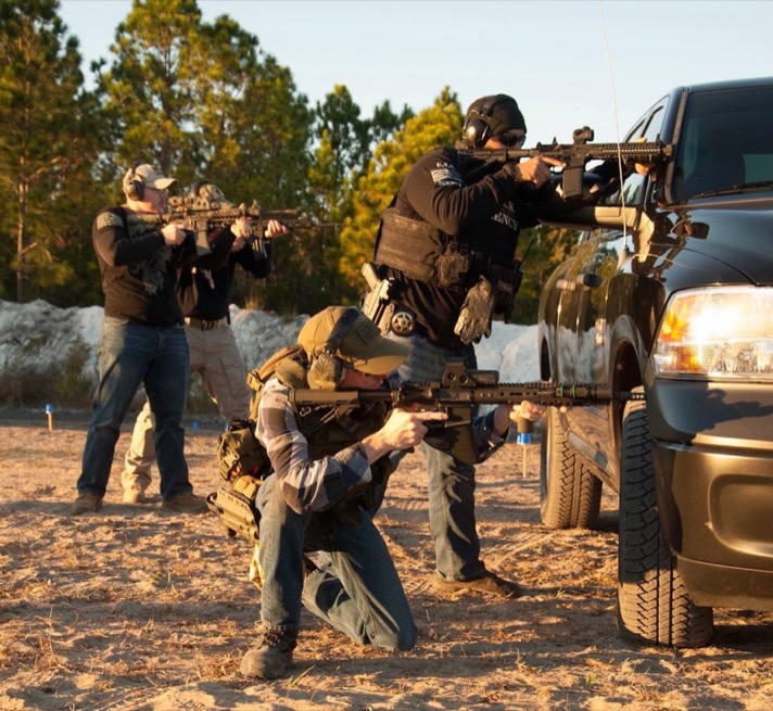 USS Academy outdoor ranch firearms training